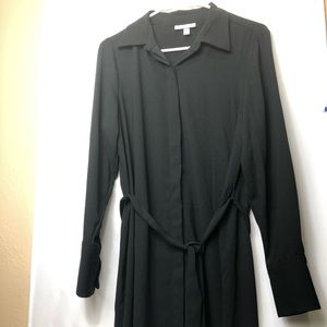 Prologue Black Sleek Mid-length Dress